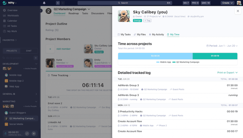 Enhanced Time and Cost Management